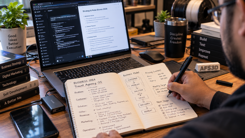 Business Planning Notebook Laptop 1024x576